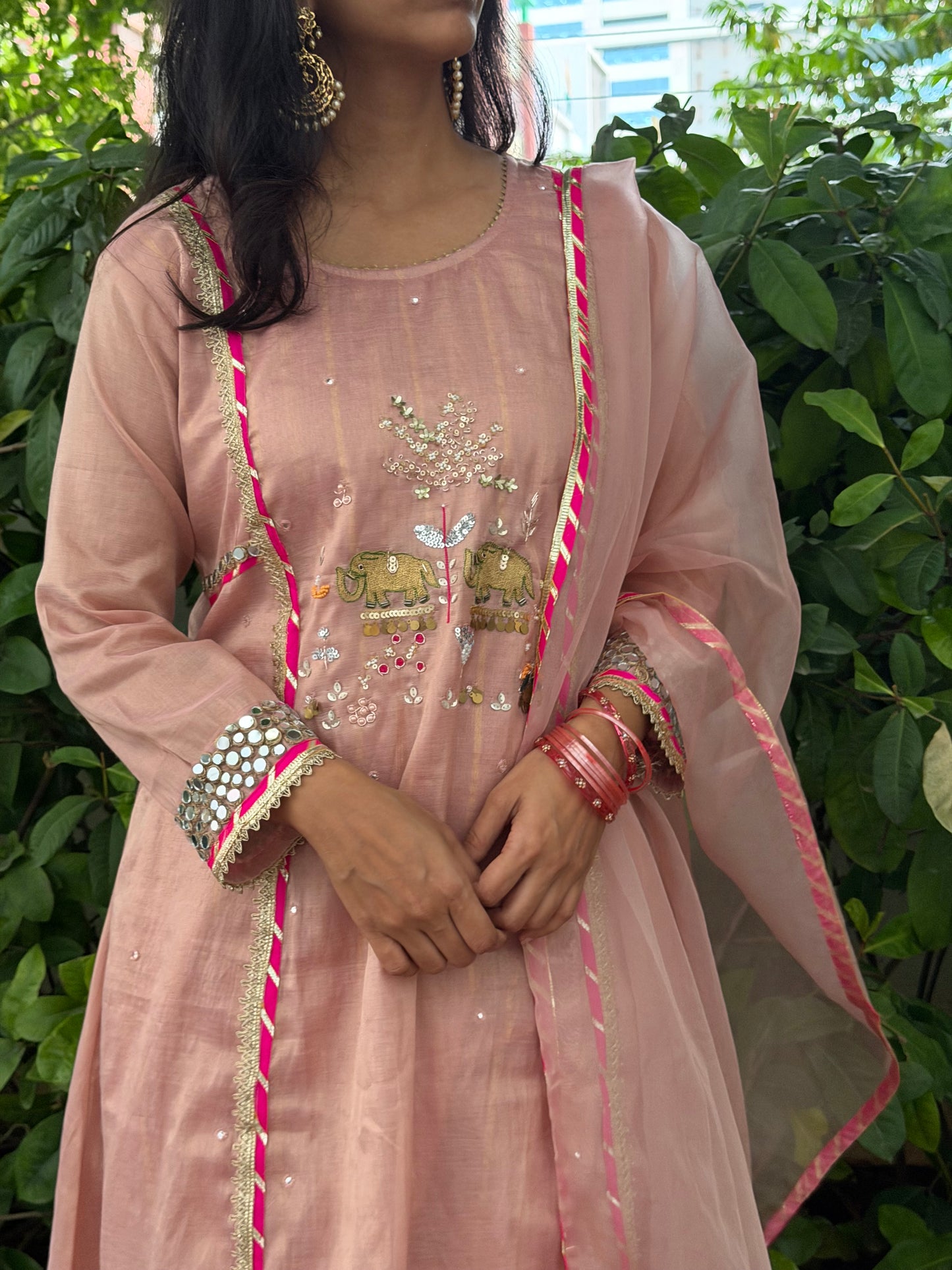 Mul tissue 3pc set with festive vibe